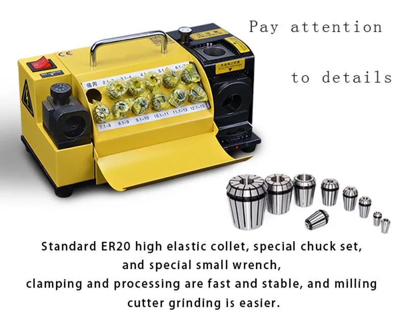 Mr-13b Portable Drill Bit Grinder with Diamond Grinding Wheel