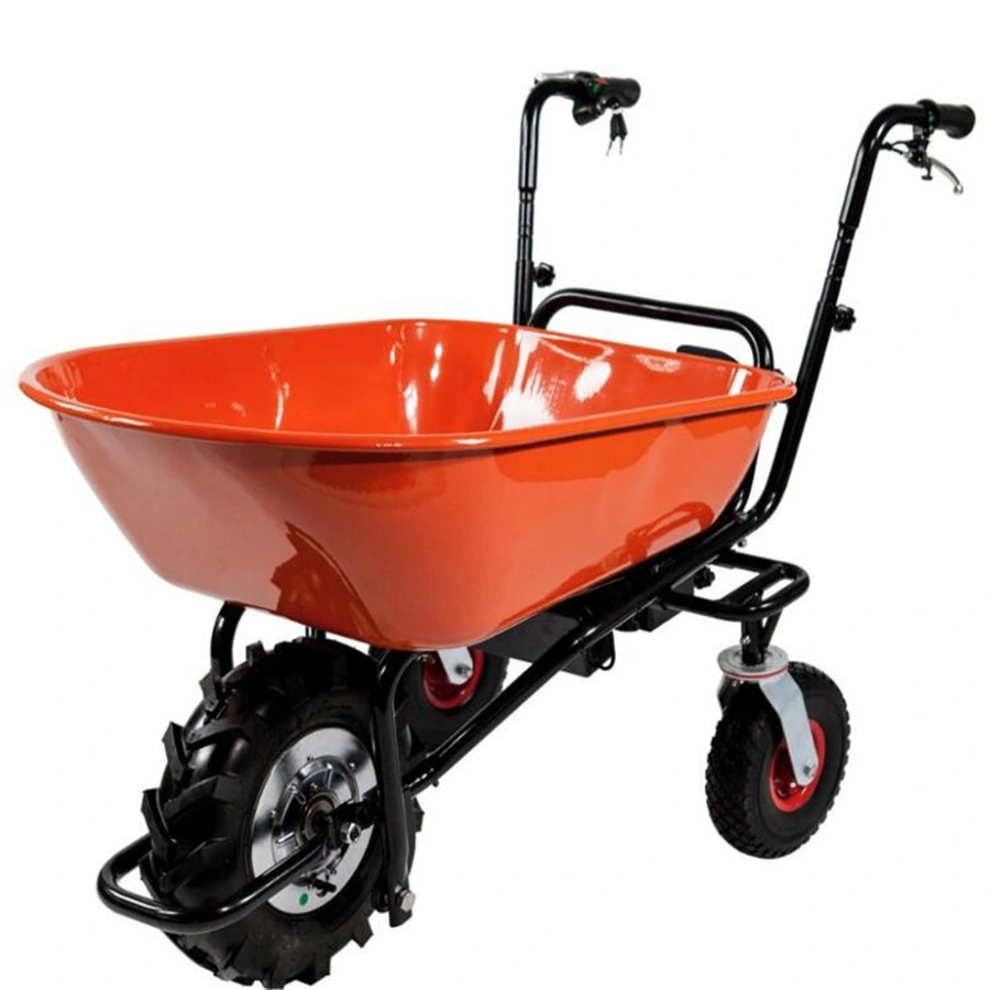 Electric Trolley Wheelbarrow Hand Trucks Dump Carts Push Cart