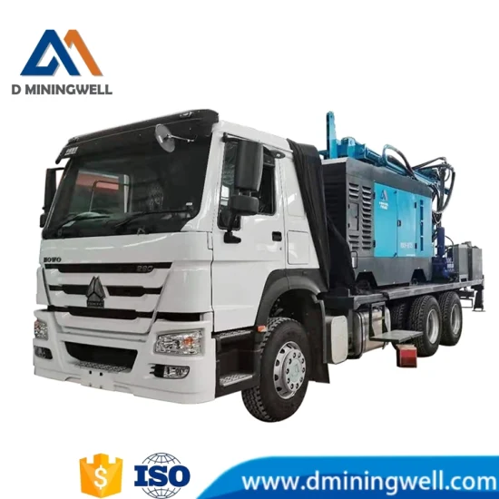 Dminingwell utilizó la plataforma de perforación de pozos de agua de pozo profundo montada sobre camión de 600 m para la venta