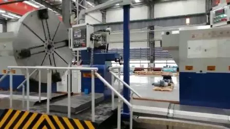 Máquina de torno giratorio de rectificado CNC horizontal profesional para tubo de perforación de aceite (CG61100)