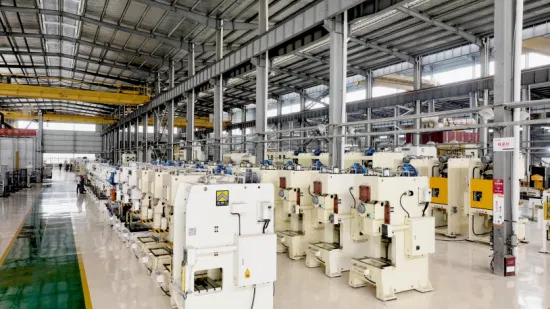 Línea de producción de carcasas de medidor de gas Prensa eléctrica neumática Fabricación de piezas de metal Punzonadora Alp 200 toneladas