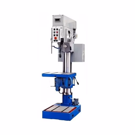 Taladro de banco industrial vertical de alta precisión de 25 mm/máquina de perforación/roscado)